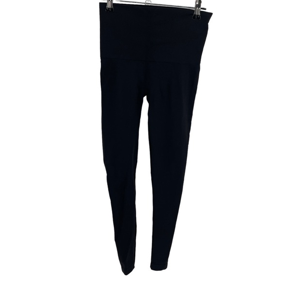 Assets By Spanx Seamless Shaping Slimming Leggings Black Women’s Medium - Picture 2 of 7